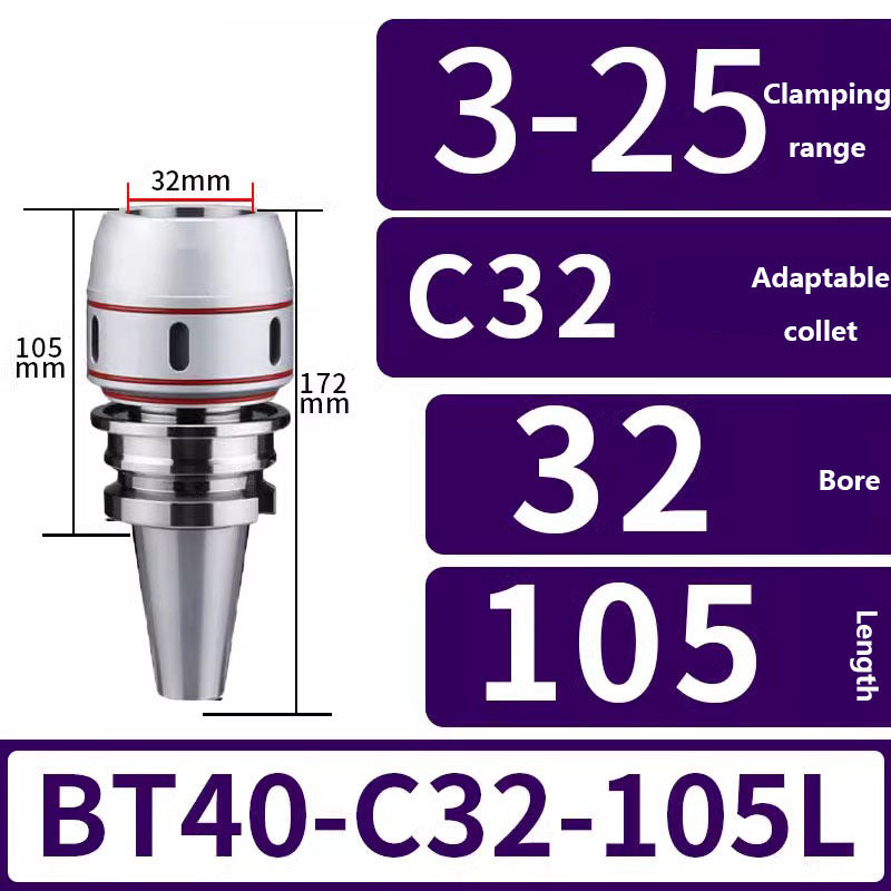 High Precision Power CNC Tool Holder BT30/40/50 C20/25/32 Chuck Tool Holder Chuck Holder Clamping Tools Powerful Shandong Denso Pricision Tools Co.,Ltd.